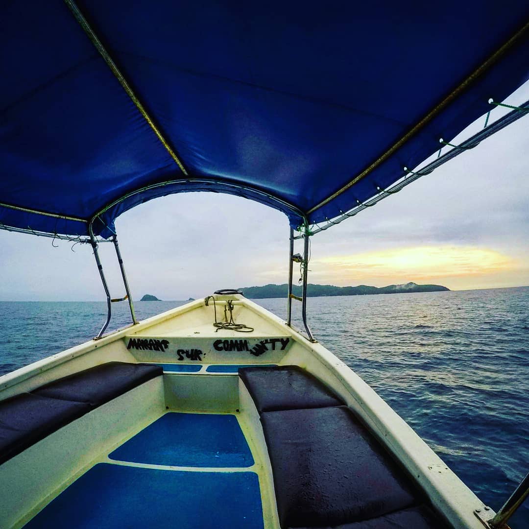 Marang jetty boat - Pulau Kapas - Malaysia